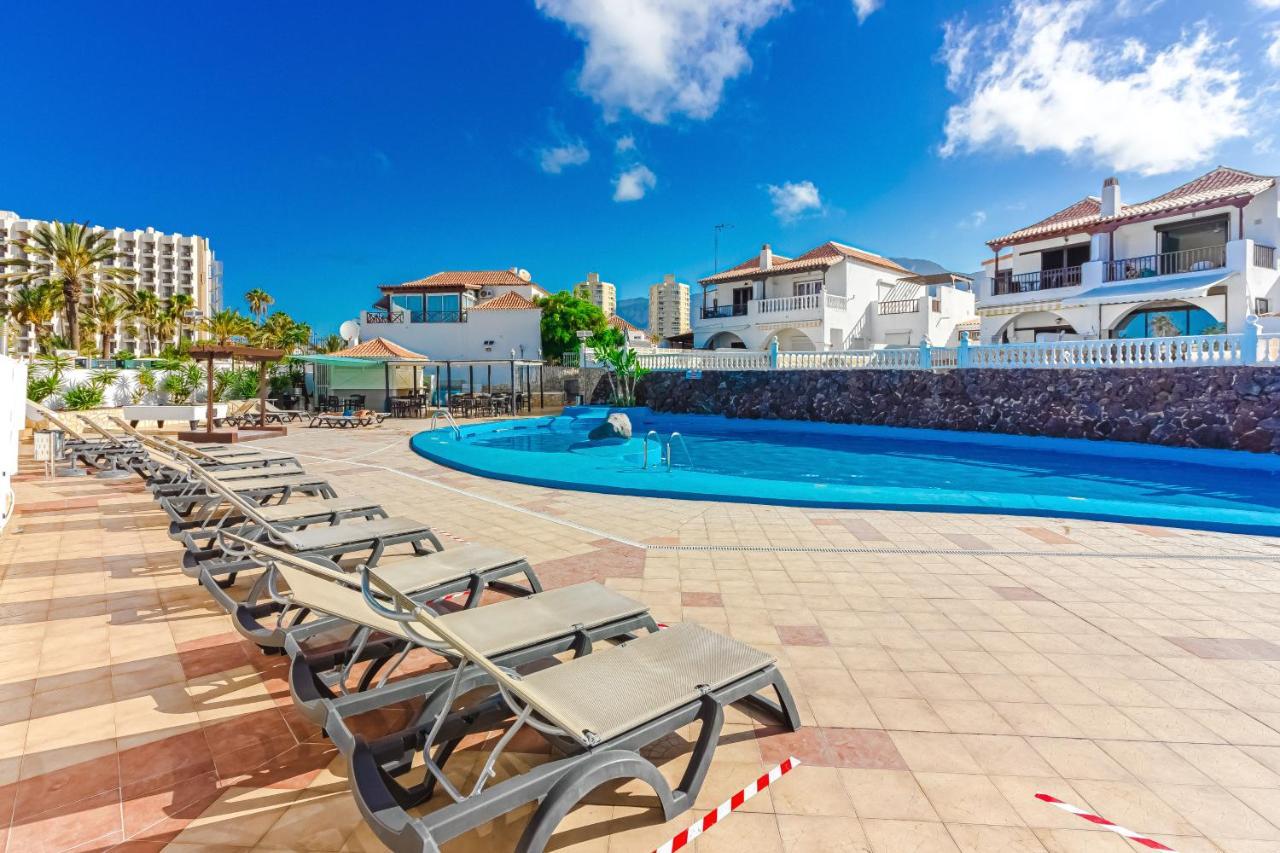 Fantastic Large Studio In Front Of Beach Heated Pool Wifi Arona  Eksteriør bilde